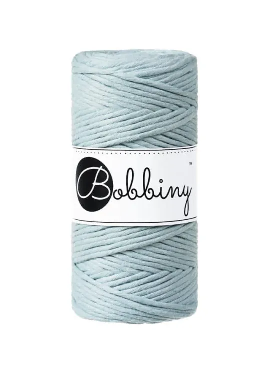 Sznurek do makramy, Bobbiny, kolor mgiełka, 3mm