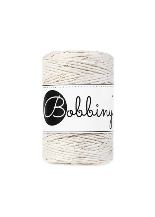 Sznurek skręcany, Bobbiny, 1,5mm, naturalne złoto, golden natural