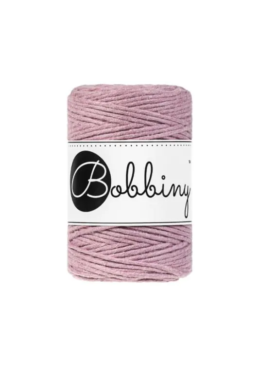 Sznurek skręcany, Bobbiny, 1,5mm, brudny róż/dusty pink