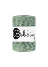Sznurek skręcany, Bobbiny, 1,5mm, szałwiowy/eucalyptus green