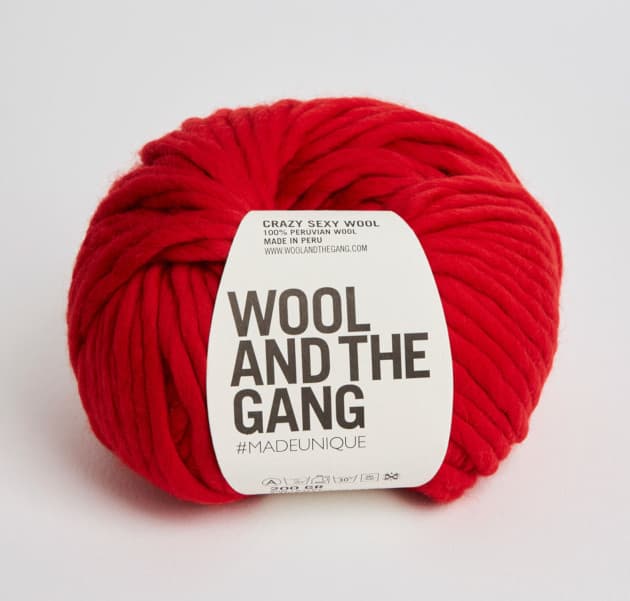 Wool And The Gang, Crazy Sexy Wool, Lipstick Red