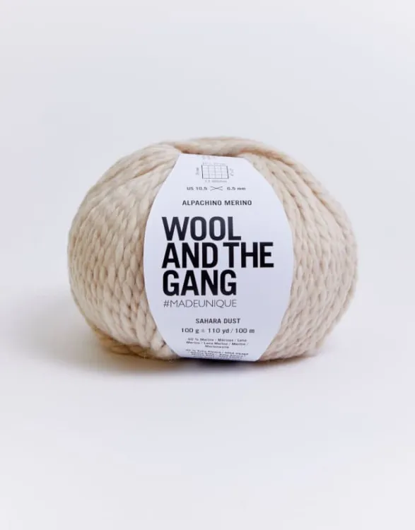 Wool And The Gang, Alpachino Merino, sahara dust