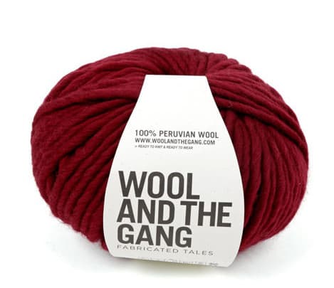 Wool And The Gang, Crazy Sexy Wool, Bordeaux