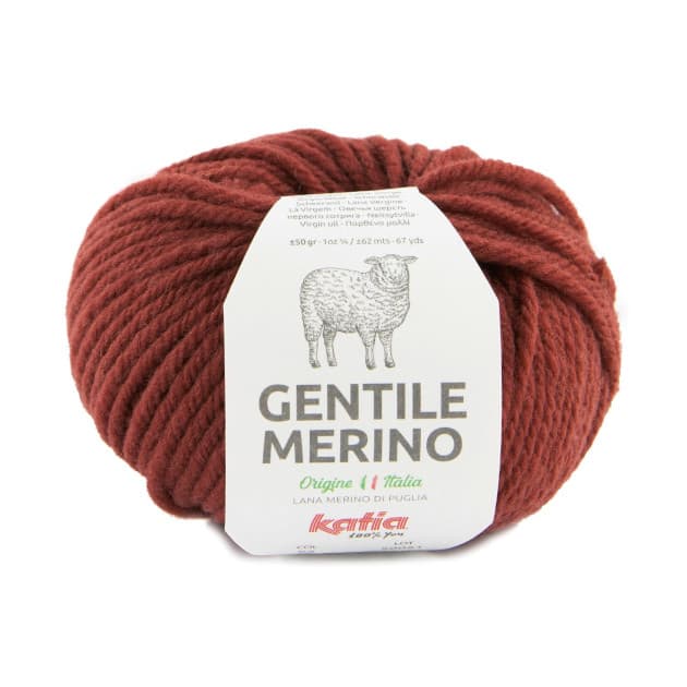 Włóczka, Gentile Merino, Katia, dzika róża 92