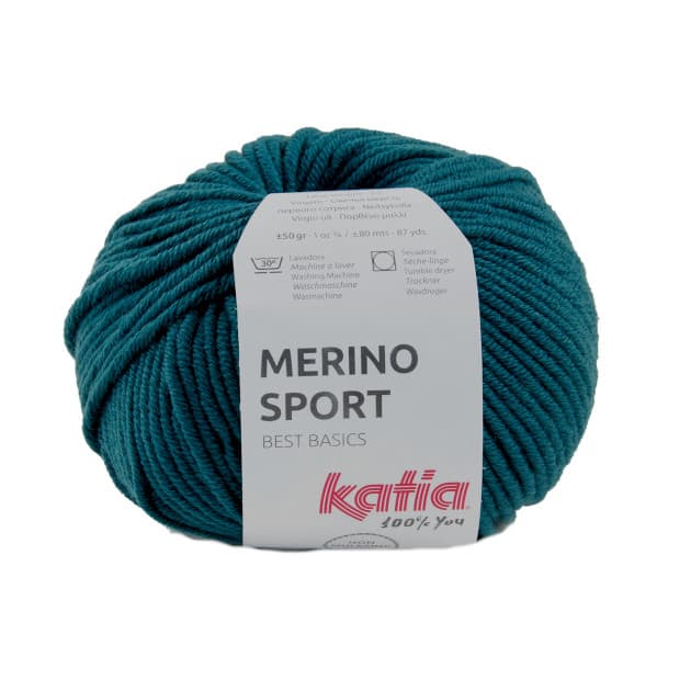 Merino Sport, Katia, kolor 33 petrol