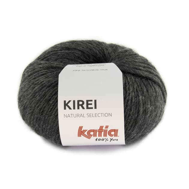 Włóczka, Kirei, Katia, 5 ciemny szary
