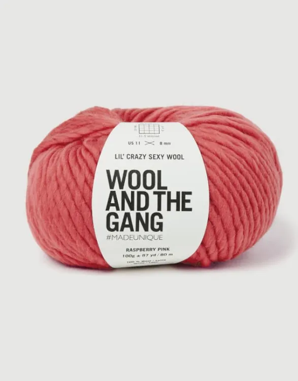 Wool And The Gang, Lil' Crazy Sexy Wool, Raspberry Pink