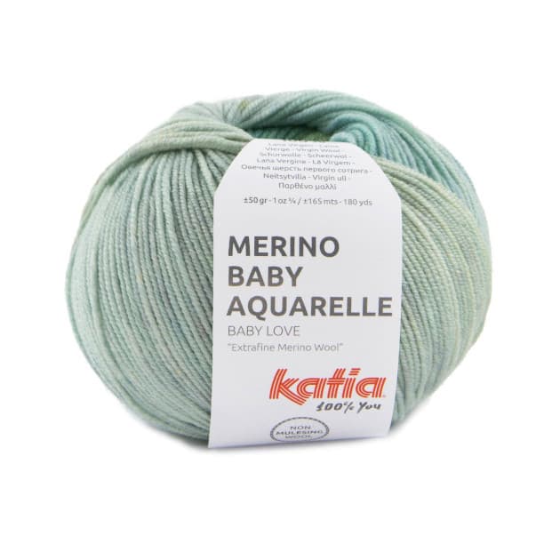 Włóczka, Merino Baby Aquarelle, Katia, 352