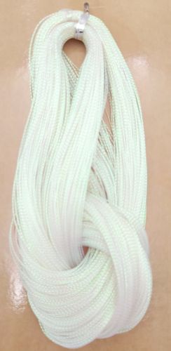 Sznurek ozdobny, 1mm, perłowy, 100m