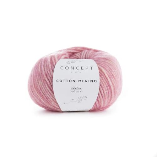Włóczka, Katia Cotton Merino, 119 róża