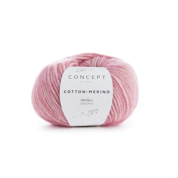 Włóczka, Katia Cotton Merino, 119 róża