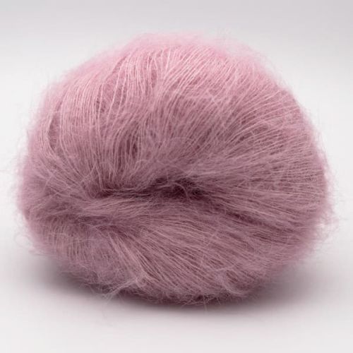 Kremke Soul Wool, Babysilk Lace Solid, 2992 ciemny pudrowy róż