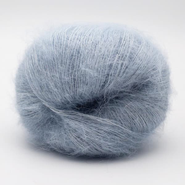 Kremke Soul Wool, Babysilk Lace Solid, 2985 błękitny