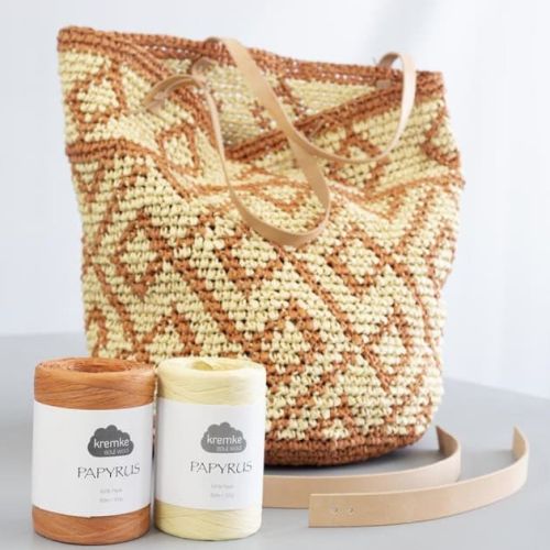 Rafia, Papyrus, Kremke Soul Wool