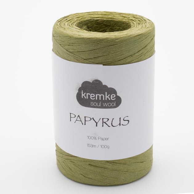 Rafia, Papyrus, Kremke Soul Wool, 58 trzcinowy