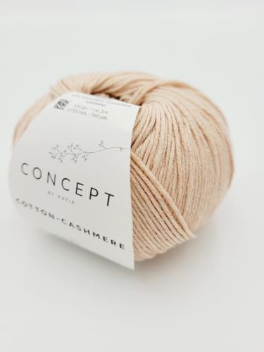 Włóczka, Katia Cotton Cashmere, 66 łososiowy
