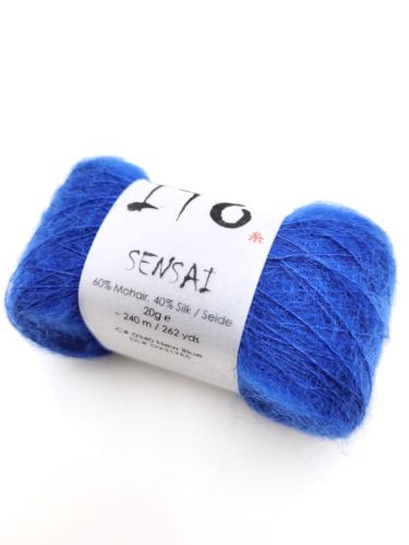 włóczka, ITO Sensai, moher, jedwab, kolor new blue