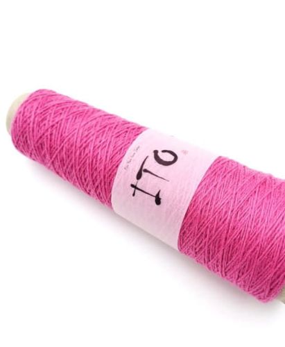 włóczka, ITO Kosho, merino, kaszmir, kolor rose, fuksja
