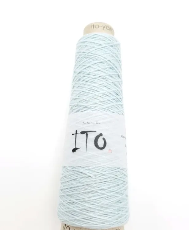 włóczka, ITO Kosho, merino, kaszmir, pale blue