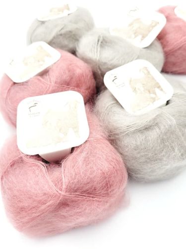 włóczka Mohair by Canard, Brushed Lace, 3022 Rustic Rosa
