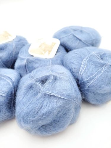 włóczki Mohair by Canard, Brushed Lace, 3012 Lodowoniebieski