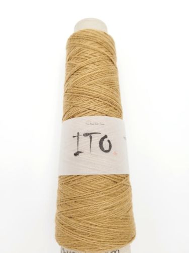 włóczka, ITO Kosho, merino, kaszmir, kolory caramel i vanilla