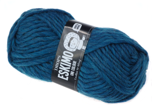 Włóczka DROPS Eskimo, kolor 05 turkusowy, Wełna