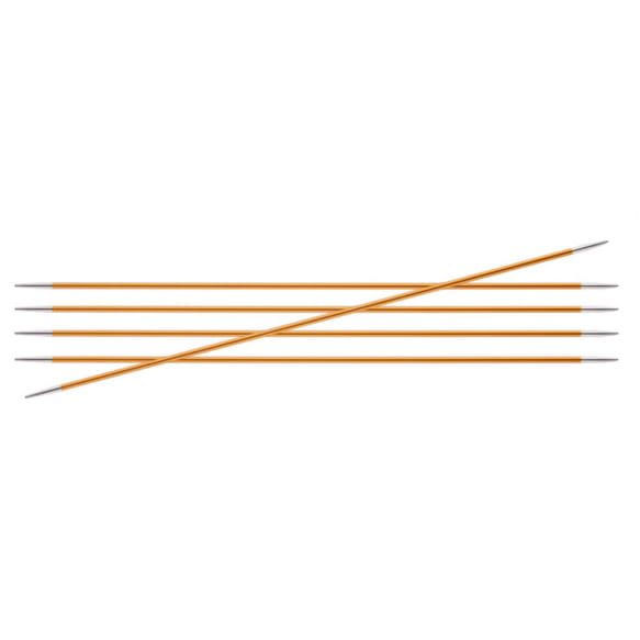 Druty pończosznicze, KnitPro, Zing, 3,5mm, 15cm