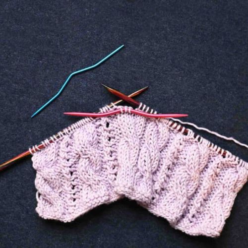 Druty do warkoczy, KnitPro, kpl. 2 szt.