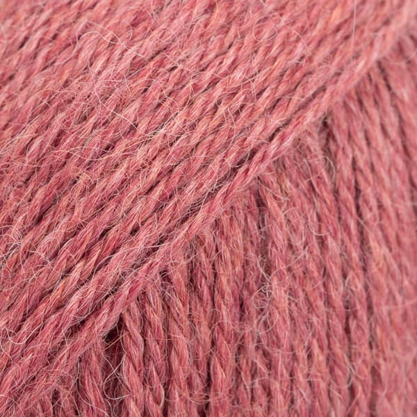 włóczka Drops Alpaca, kolor 9024 ciemny blush, 100% Alpaka