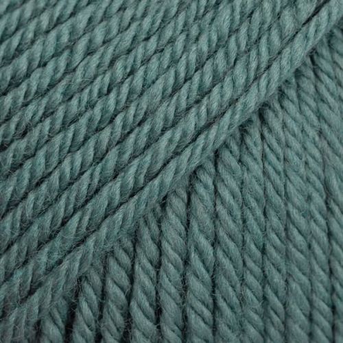 włóczka, Drops Daisy, kolor 18 ciemnoniebieska zieleń, wełna merino
