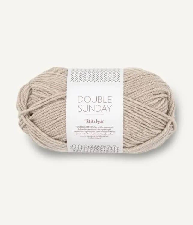 PetiteKnit Double Sunday, Sandnes Garn, 3821 kardamon