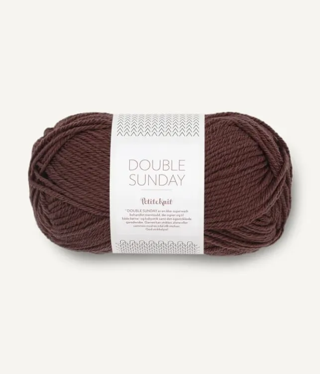 PetiteKnit Double Sunday, Sandnes Garn, 4081 ziarno kawy