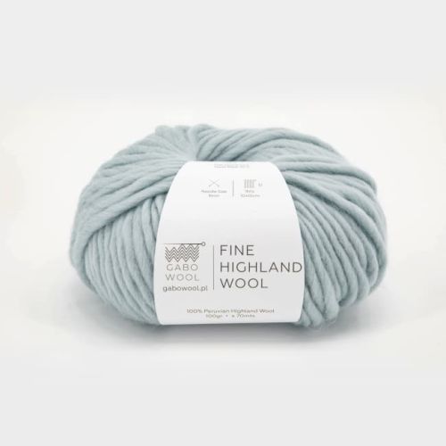 Włóczka, Gabo Wool Fine Highland Wool, AZ8726 akwamaryna