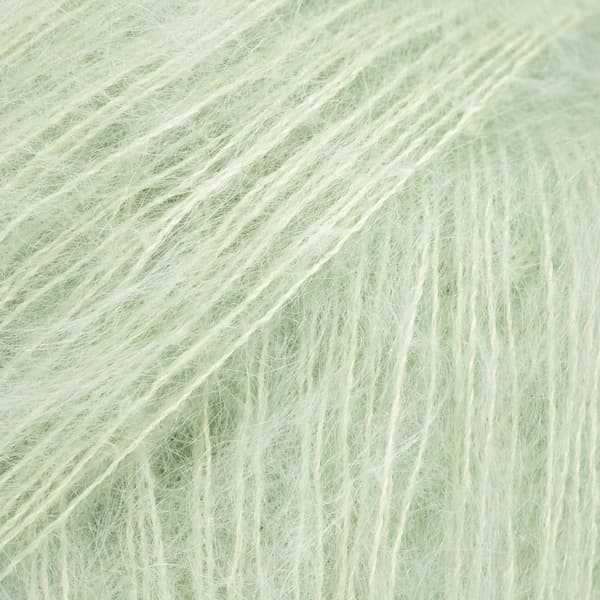 Włóczka Drops, Kid-Silk, 60 miętowy, moher, jedwab