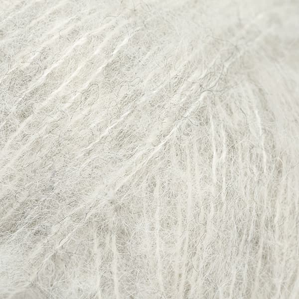 Drops Brushed Alpaca Silk, 35 perłowy szary