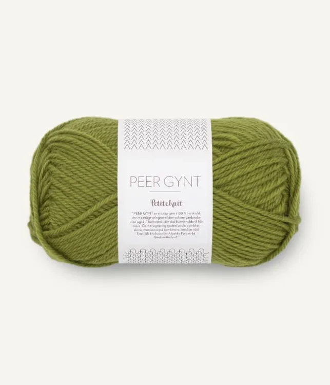 PetiteKnit Peer Gynt, Sandnes Garn, 9564 matcha