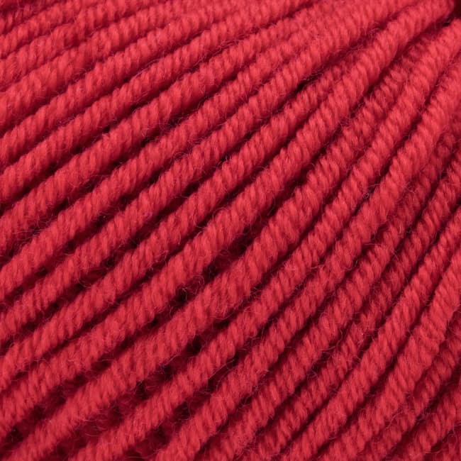 włóczka, gabo wool fine merino, czerwony RJ6569