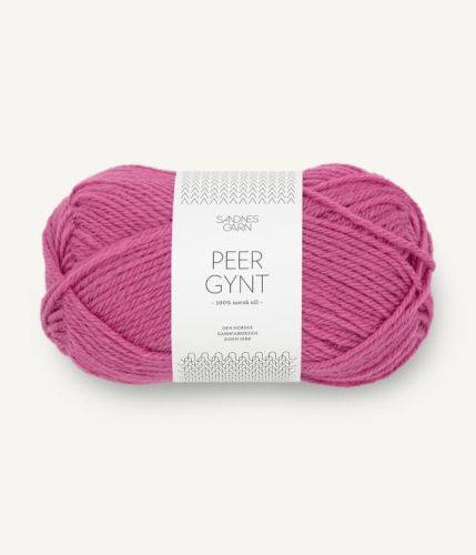 PetiteKnit Peer Gynt, Sandnes Garn, magenta 4628