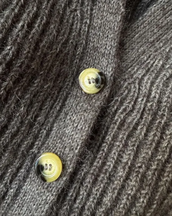 wzór na druty, Petiteknit Agnete Cardigan