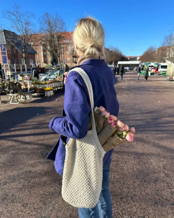 wzór na druty, Petiteknit Breeze Bag