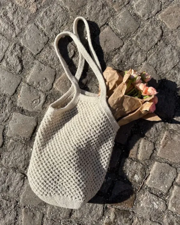 wzór na druty, Petiteknit Breeze Bag