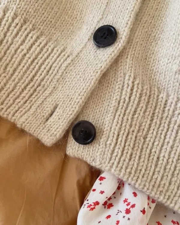 wzór na druty, Petiteknit Champagne Cardigan