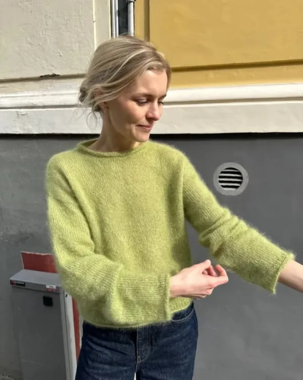 wzór na druty, Petiteknit Cloud Blouse