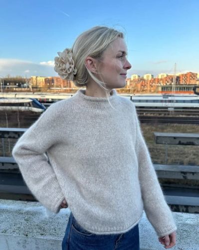 wzór na druty, Petiteknit Cloud Sweater