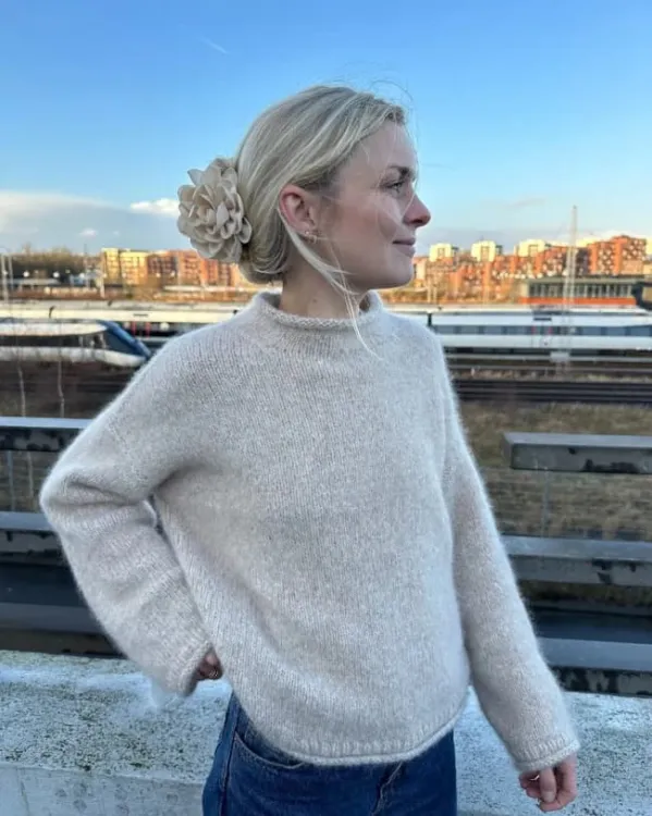wzór na druty, Petiteknit Cloud Sweater