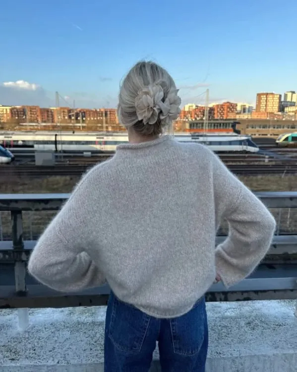 wzór na druty, Petiteknit Cloud Sweater