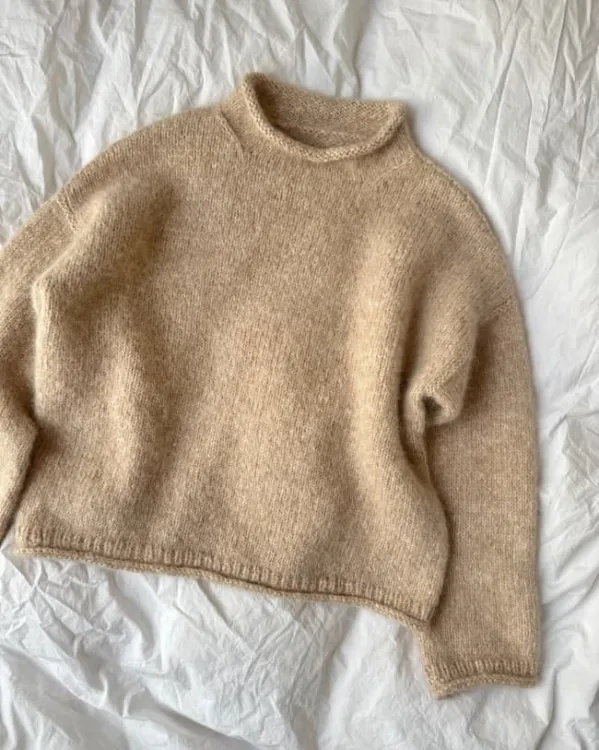 wzór na druty, Petiteknit Cloud Sweater