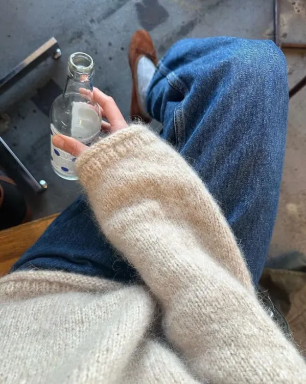 wzór na druty, Petiteknit Cloud Sweater