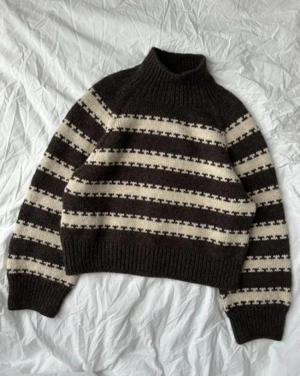 wzór na druty, Petiteknit Key Sweater